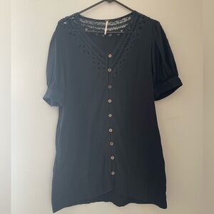 Free People Mari endlesa Summer Cotton Dress Sz Small, Pre- Loved